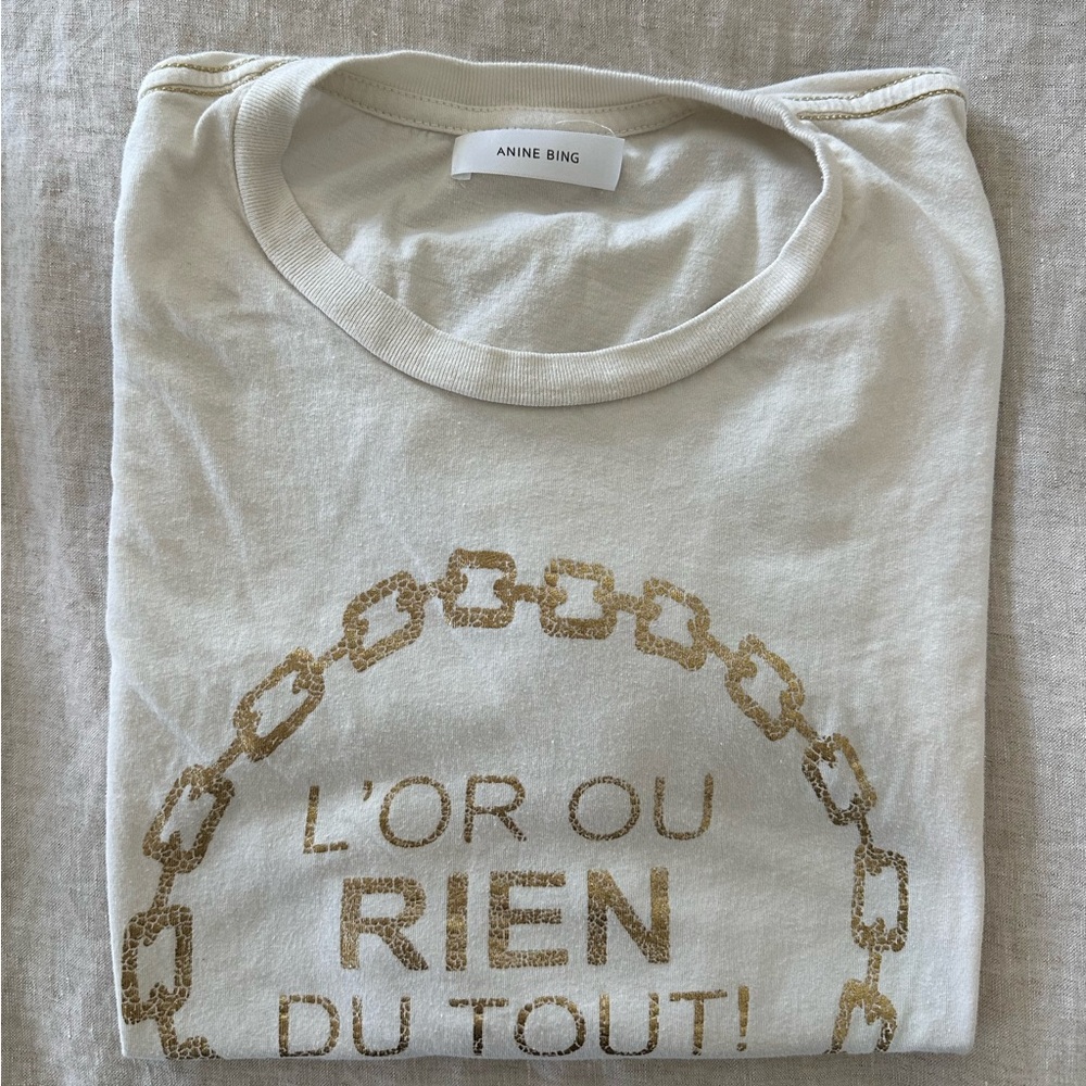 Anine Bing graphic t-shirt